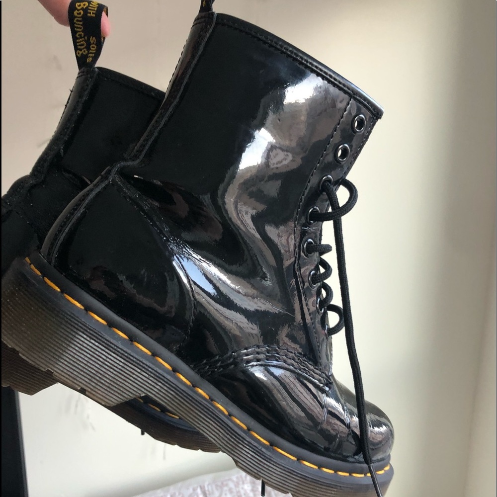 Women’s Patent Leather Dr. Martens